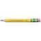Ticonderoga My First Short Wooden Pencils, Yellow Large Triangle Barrel With Eraser, 24PK X33012 - alternate 4